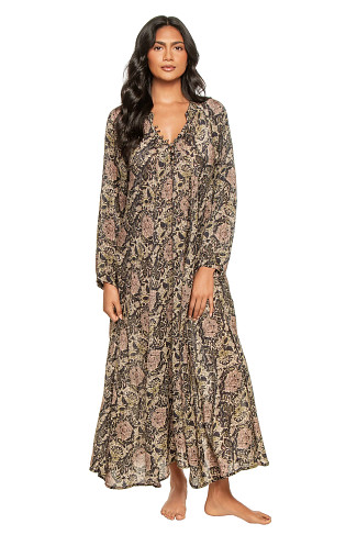 BOTANICA DUSK Vintage Maxi Dress