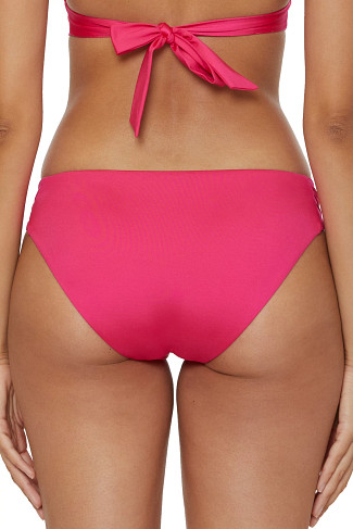 CANNES CORAL Tab Side Hipster Bikini Bottom