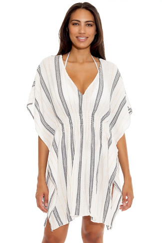 WHITE Radiance Stripe Tunic