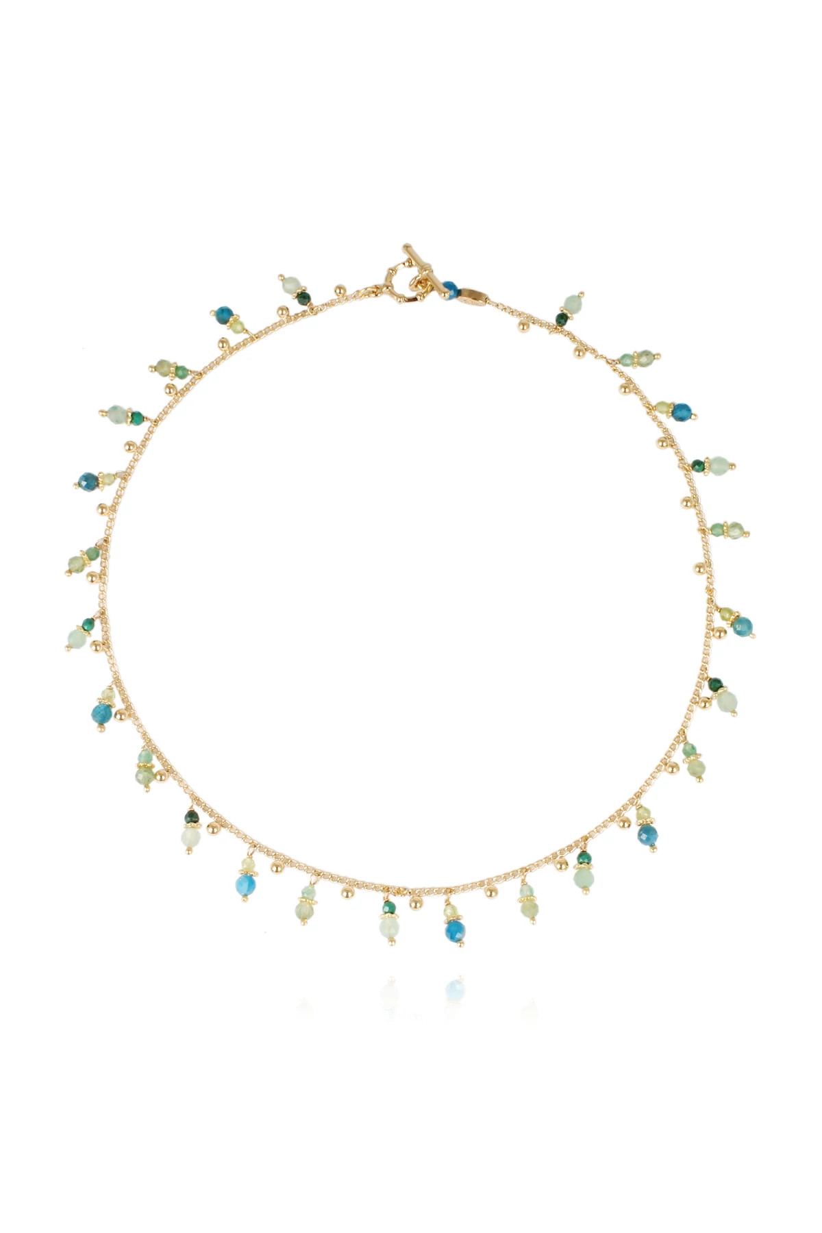 080 BLUE Collier Tangerine Necklace image number 1