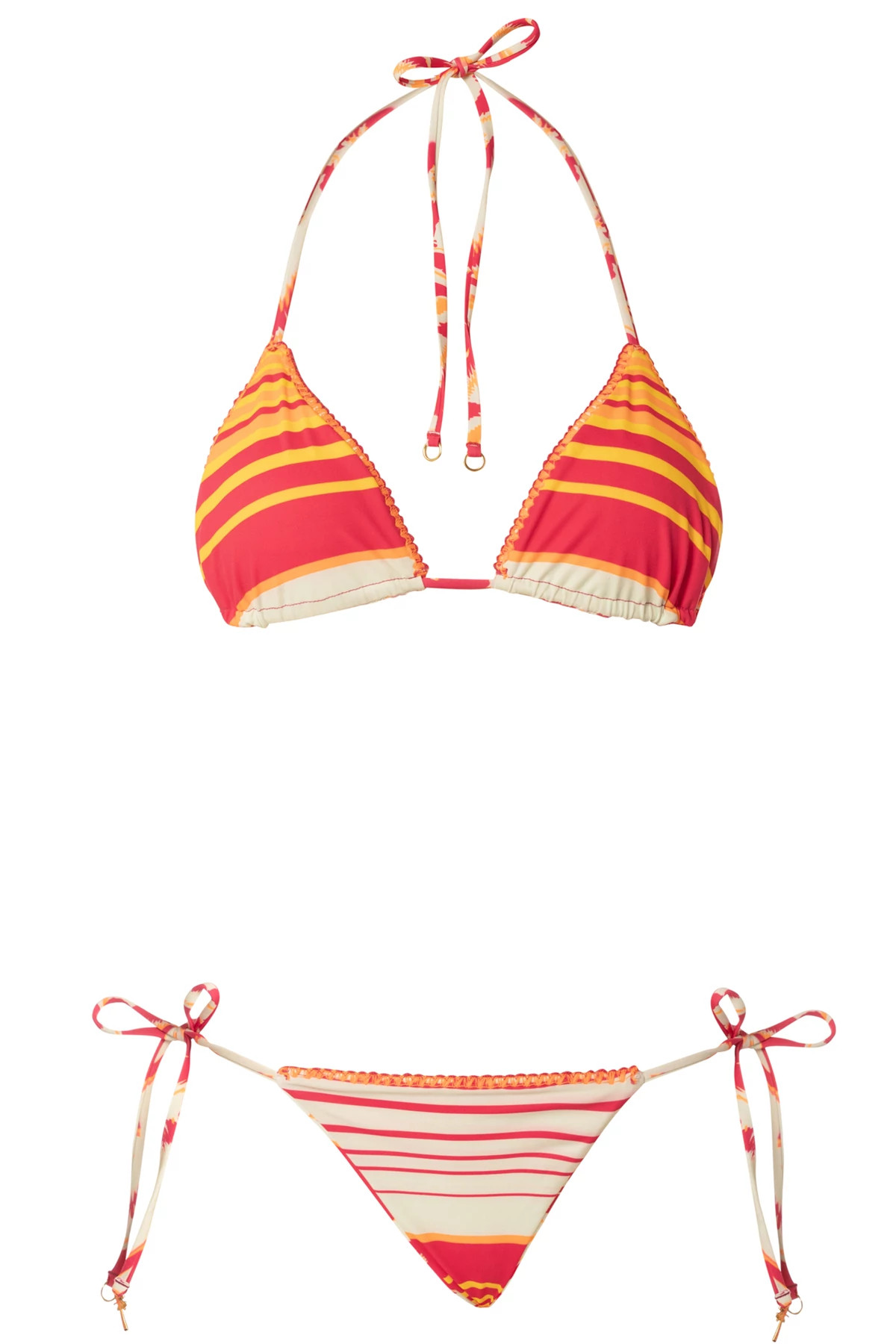 DARK PINK Dreamscape Reversible Bikini Bottom image number 3