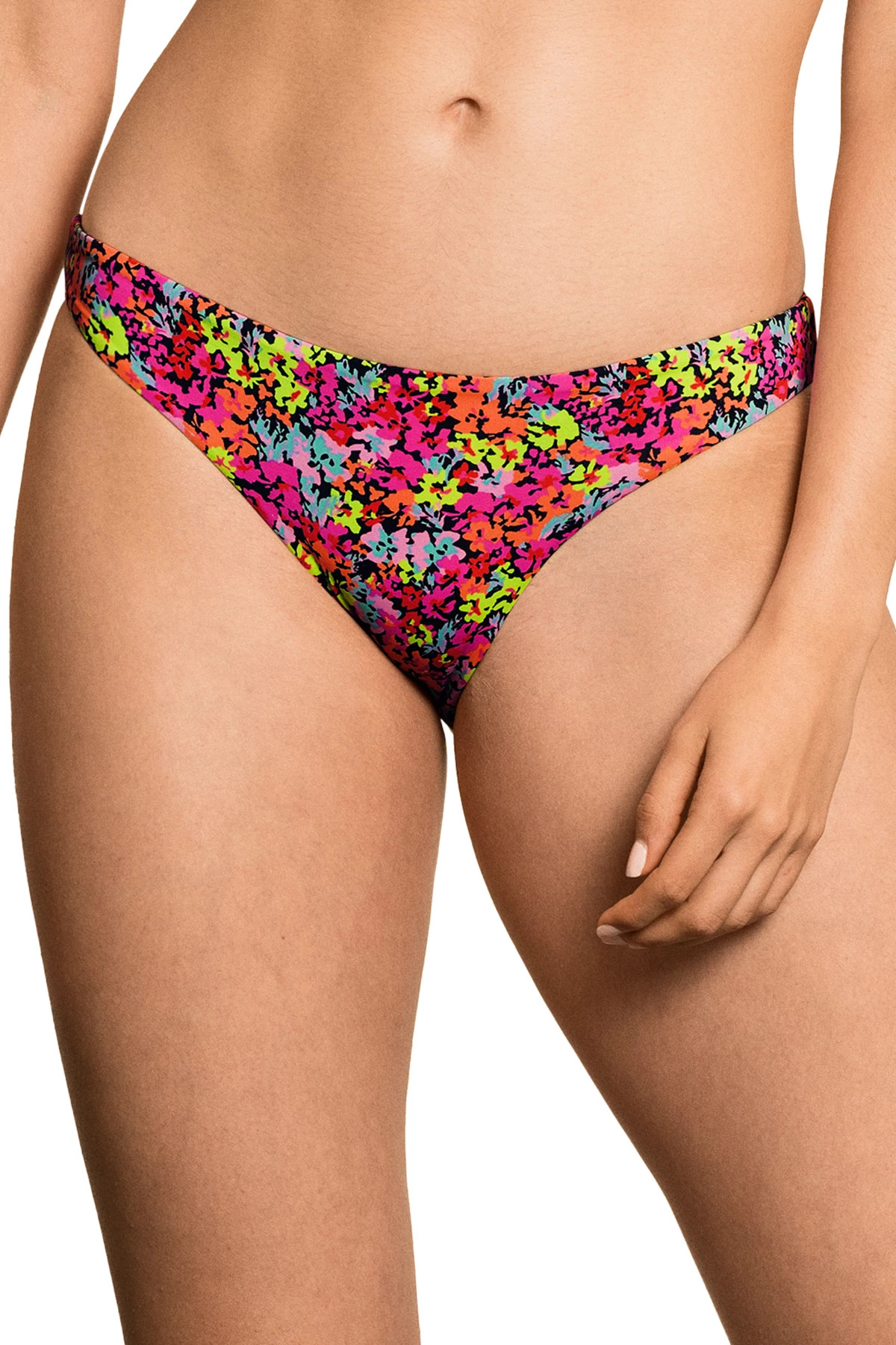 MONET Flirt Reversible Brazilian Bikini Bottom image number 1