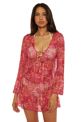MULTI Mesh Crochet Tunic