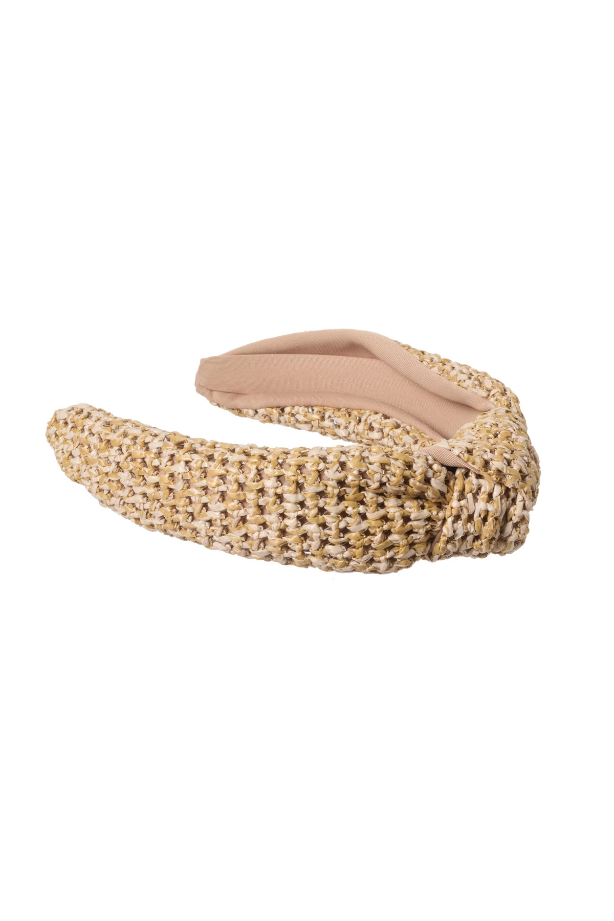 NATURAL Knotted Headband image number 1