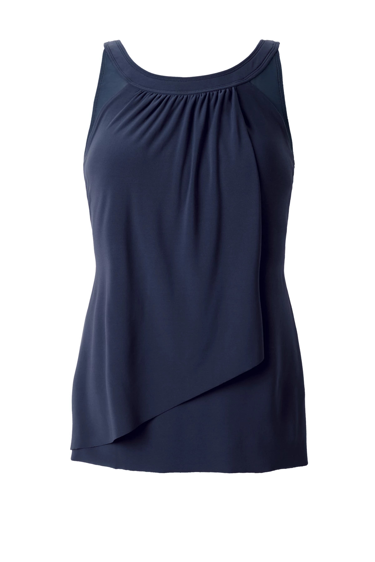 MIDNIGHT Ursula Mesh Tankini Top image number 3