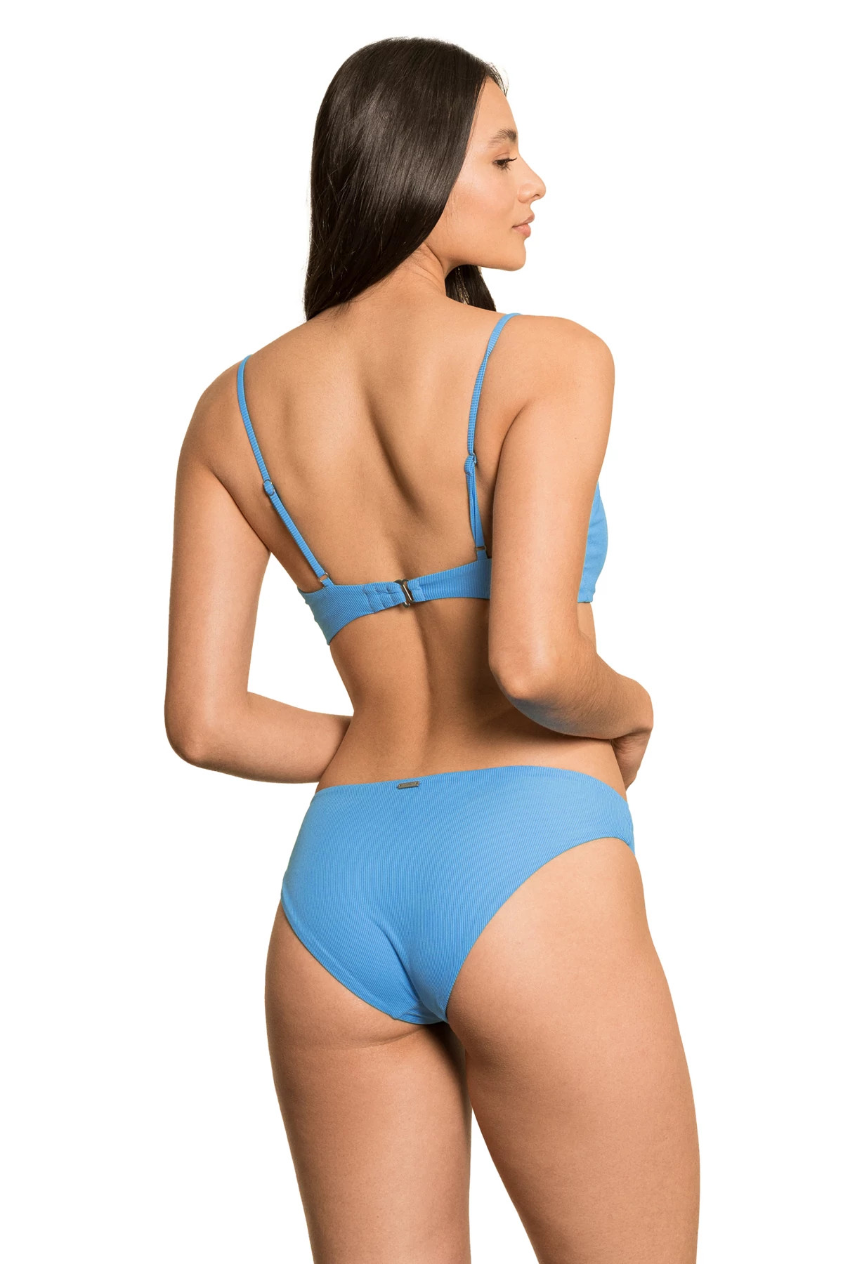 POOL BLUE Blush Reversible Sporty Bralette Bikini Top image number 3