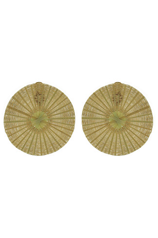GOLD Gold Ka'i Petite Circle Earrings