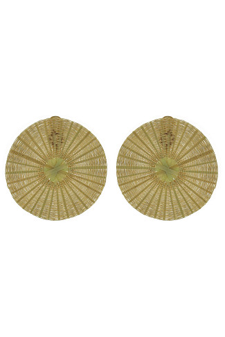 GOLD Gold Ka'i Petite Circle Earrings