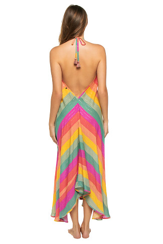 MULTI V-Neck Maxi Dress
