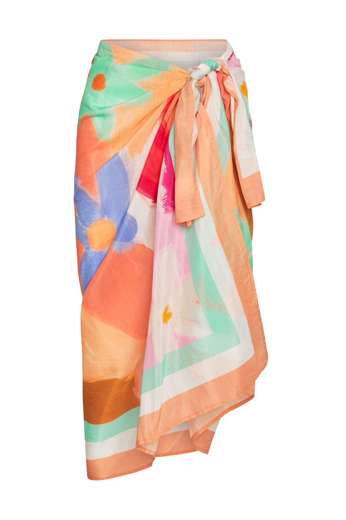 IN BLOOM Samara Floral Print Sarong image number 1
