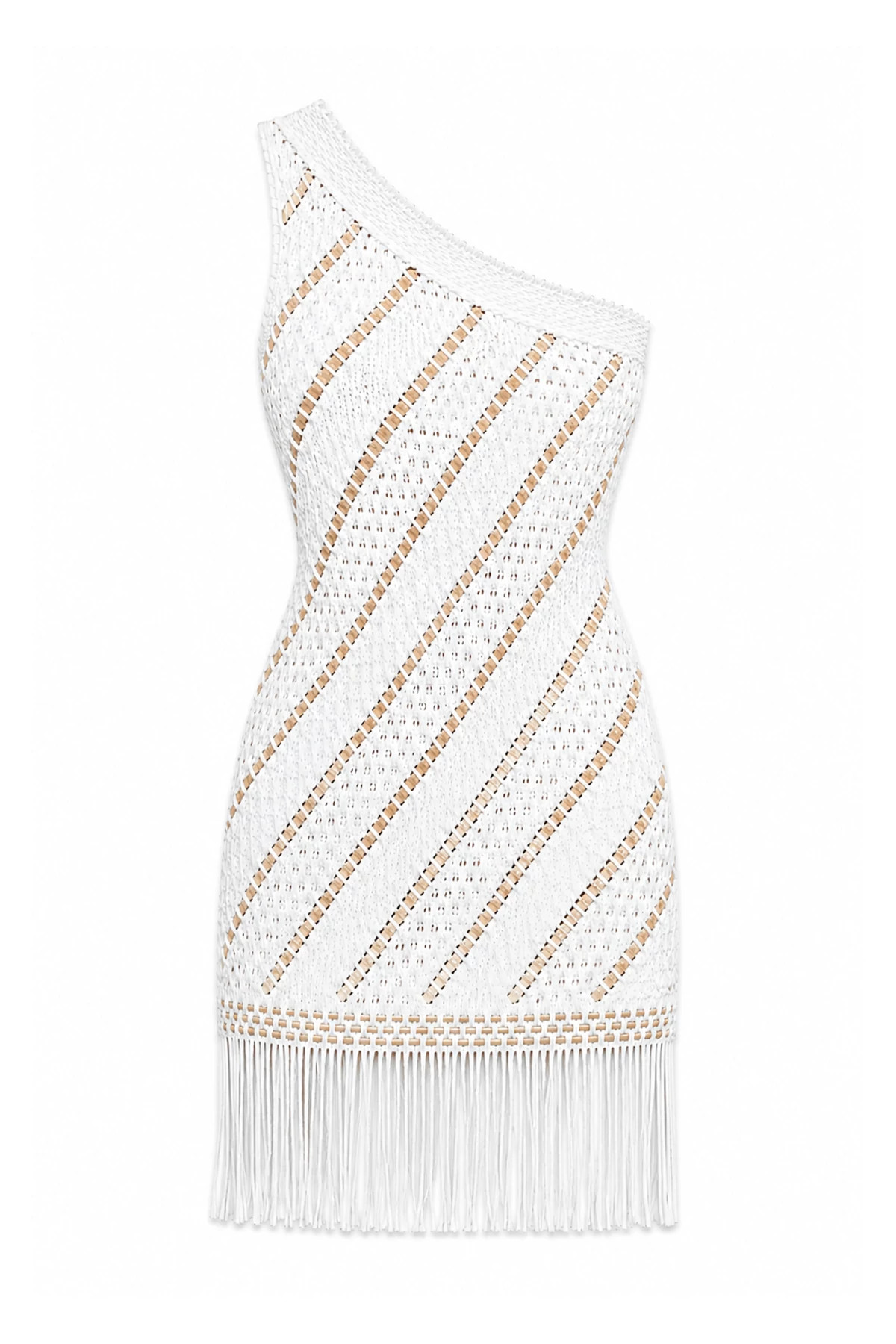 WHITE Boheme Mini Dress image number 3