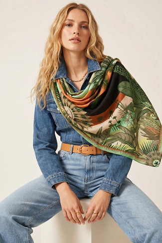 GREEN Chalbi Desert Oasis Sarong