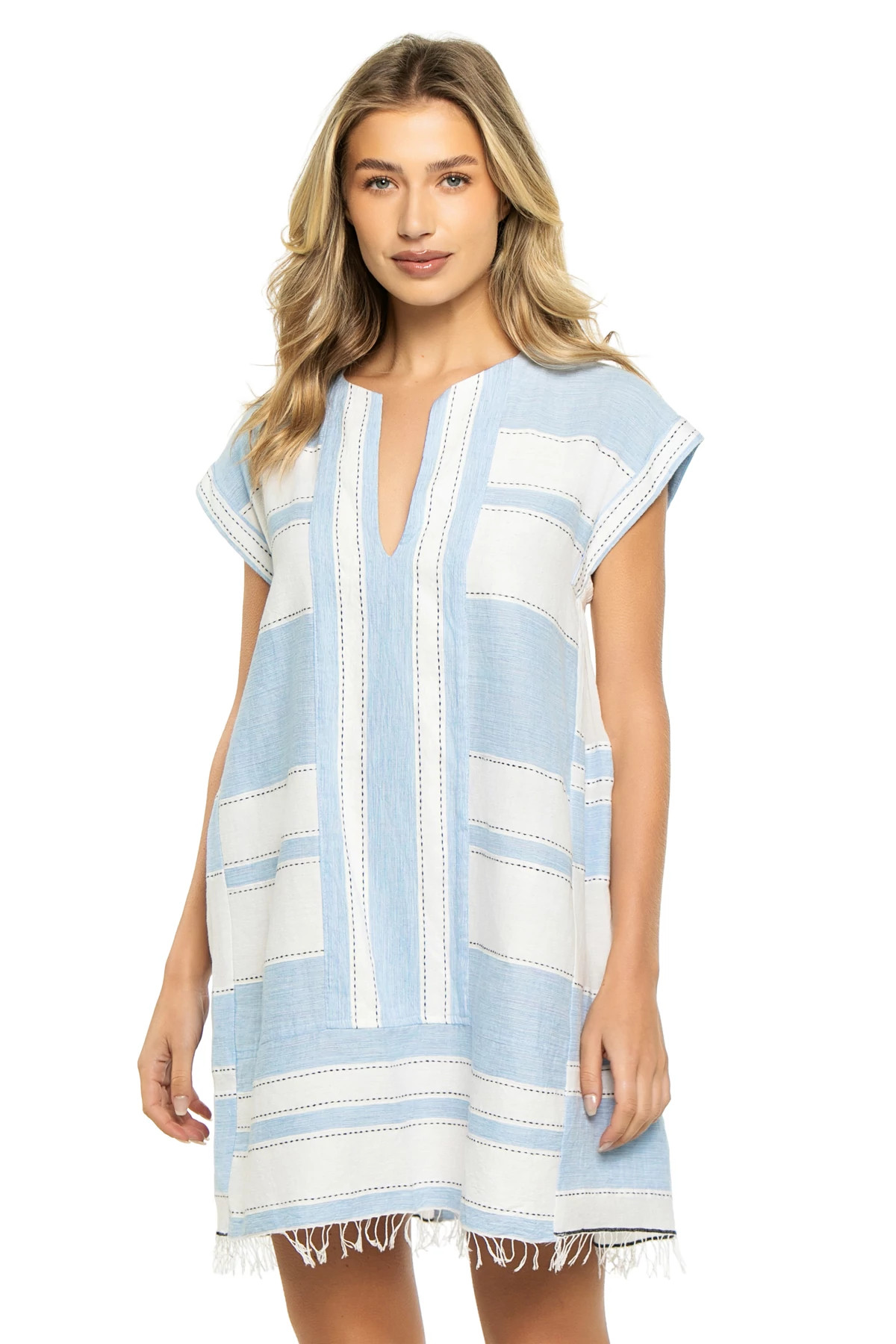 DEBRE SKY Elina Short Caftan image number 1