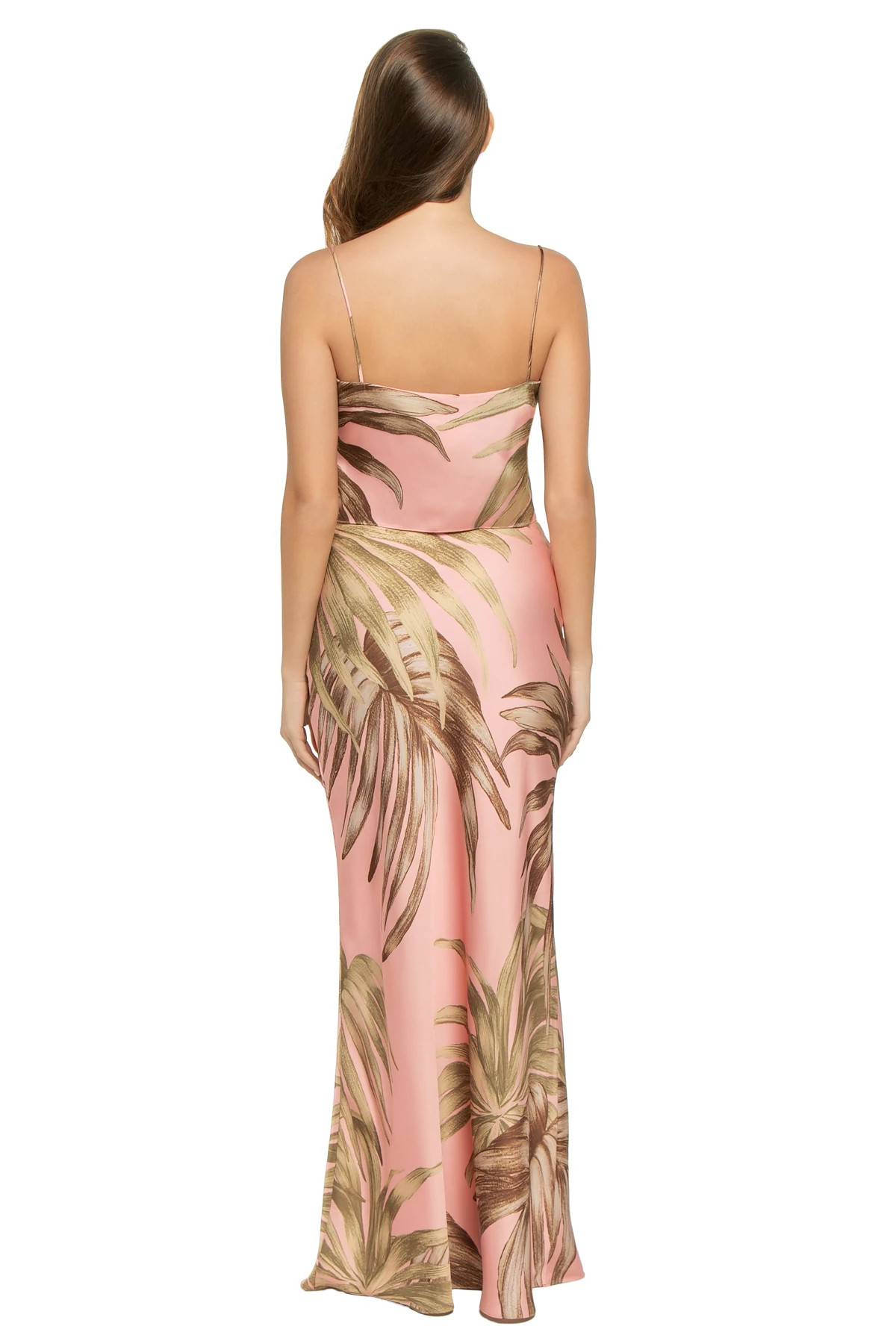 PINK Cowl Neck Crop Top image number 2