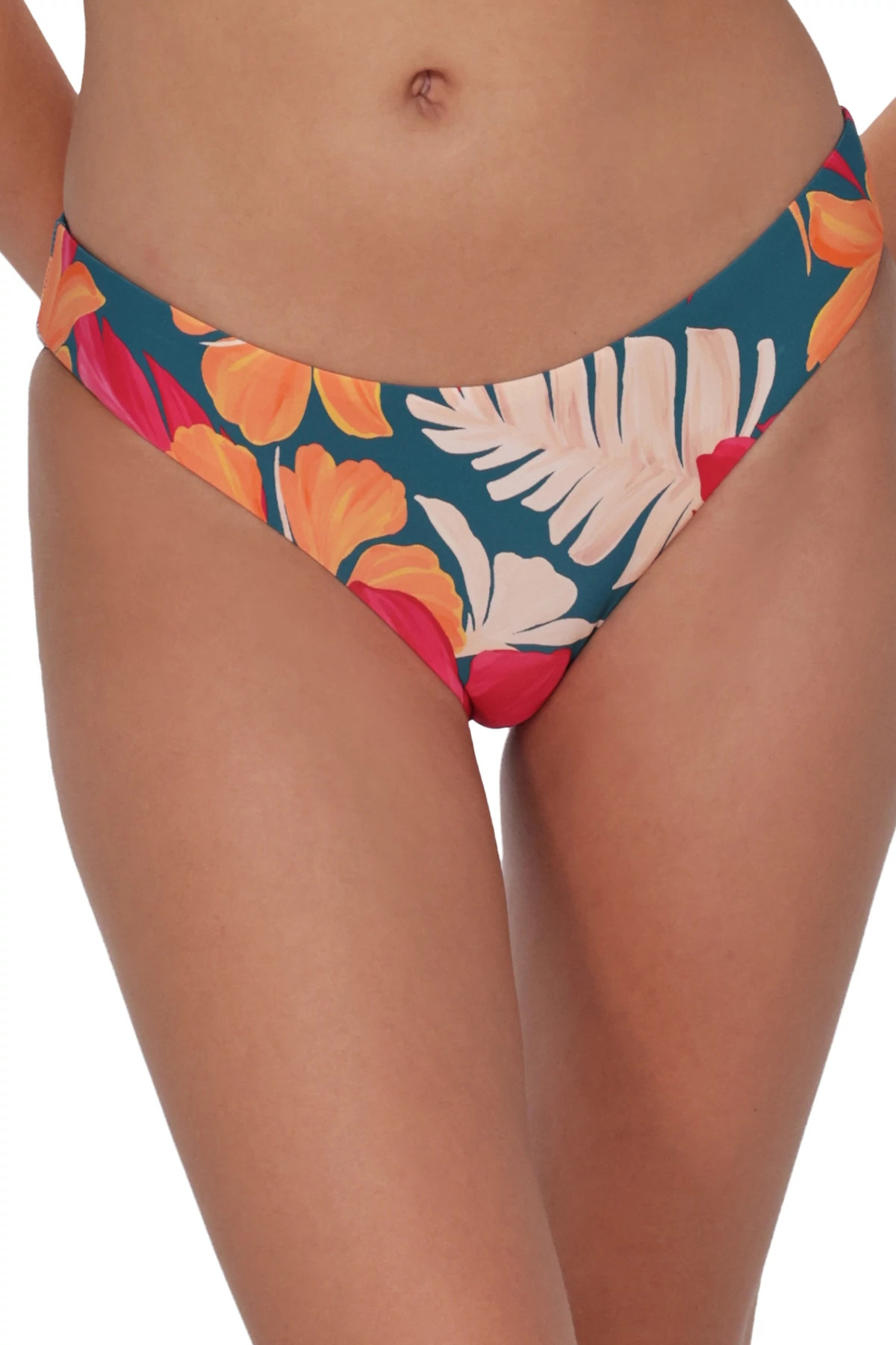 MOONLIT DIP Chloe Low Rise Hipster Bikini Bottom image number 1