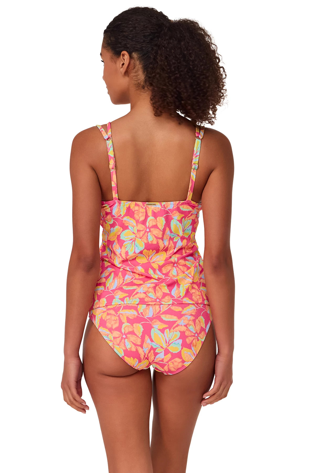 MAGIC HOUR CREPE Taylor Underwire Tankini (D+ Cup) image number 3