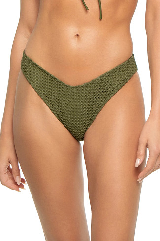 OLIVE CROCHET Lulu Crochet Brazilian Bikini Bottom