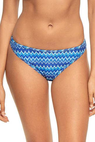 OCEAN WAVE Isla Chevron Hipster Bikini Bottom