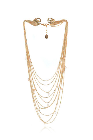 240 GOLD Romeo Pearl Necklace