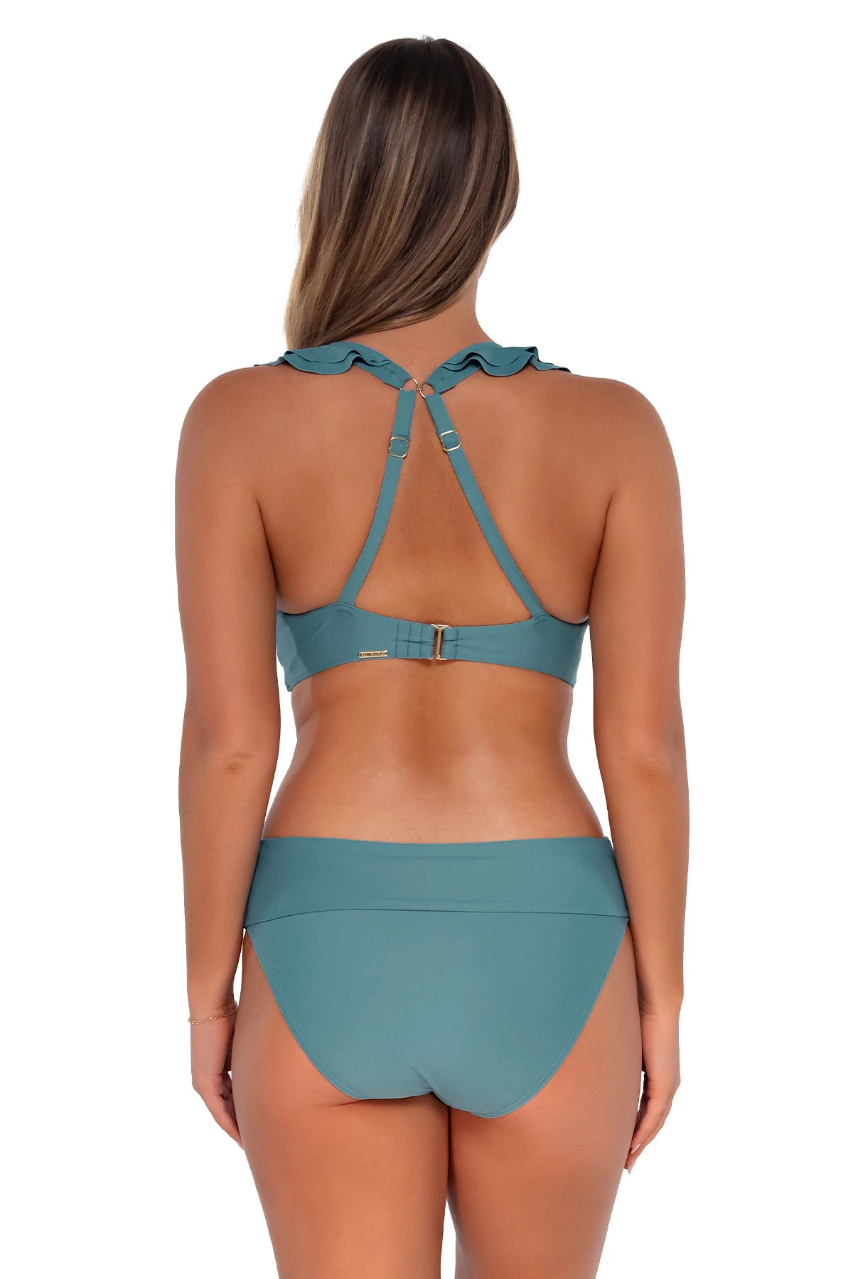 OCEAN Willa Wireless Bralette Bikini Top (E-H Cup) image number 3