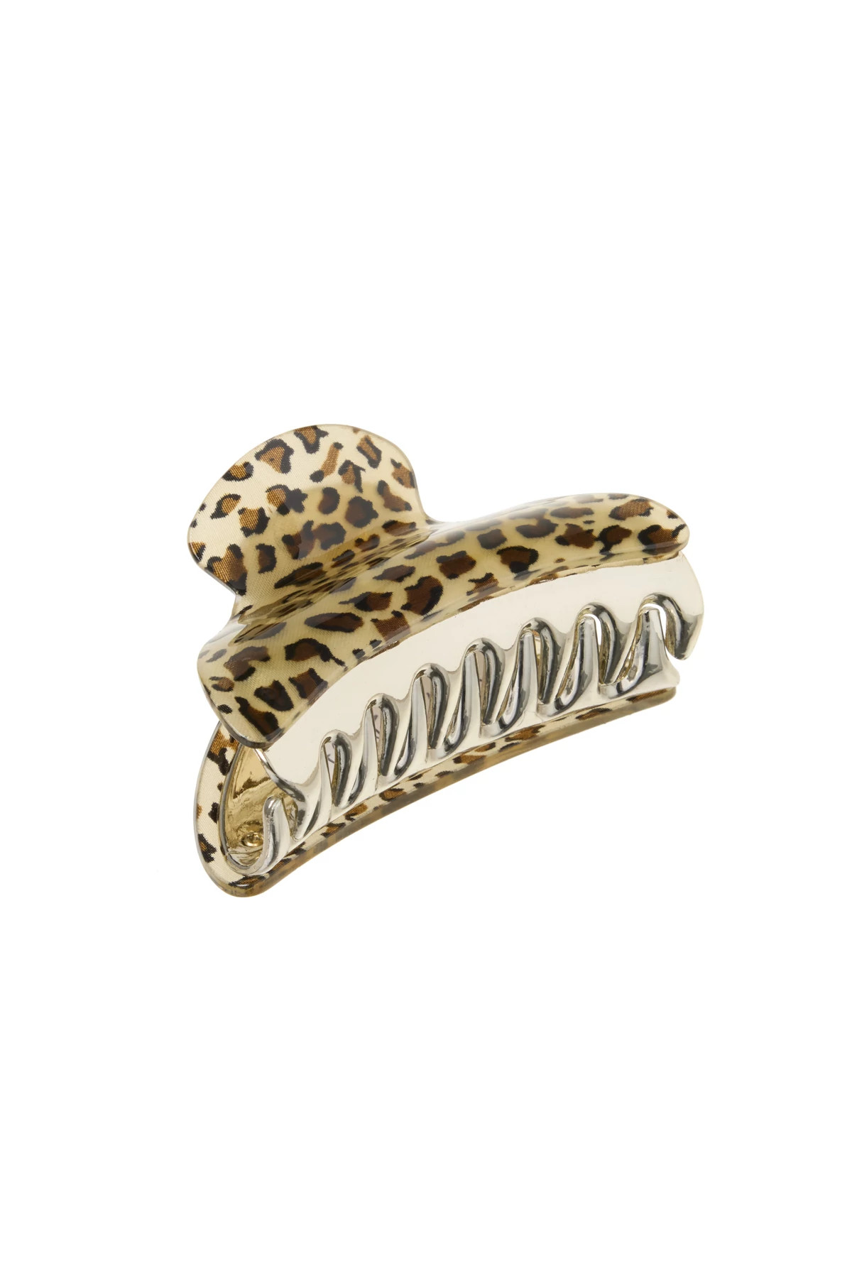 MULTI Leopard Print Hair Clip image number 1