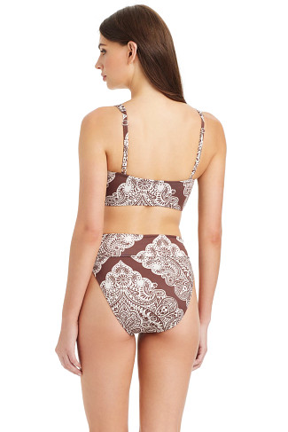 ESPRESSO Hankini Crop Bikini Top