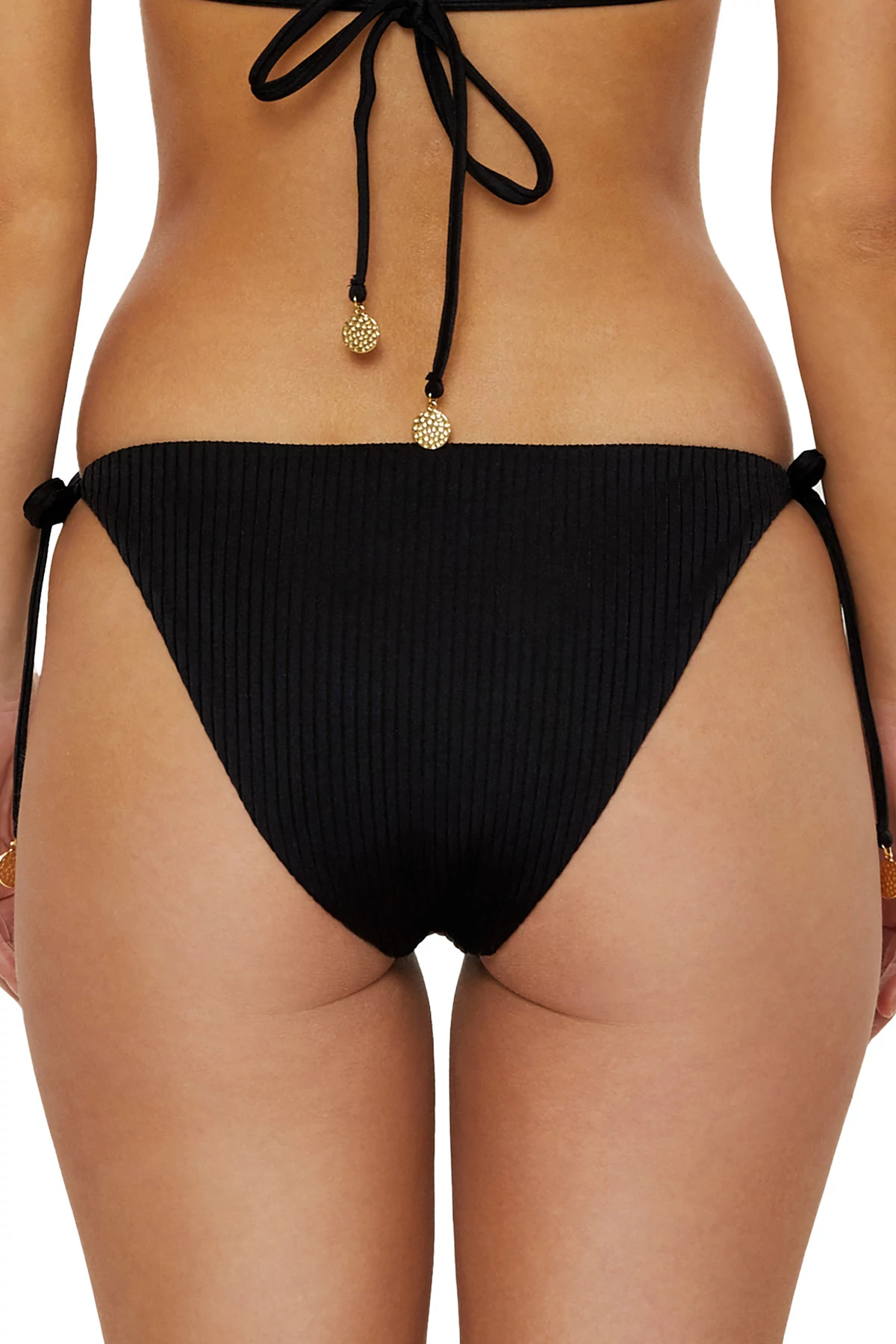 BLACK Cali Tie Side Bikini Bottom image number 2