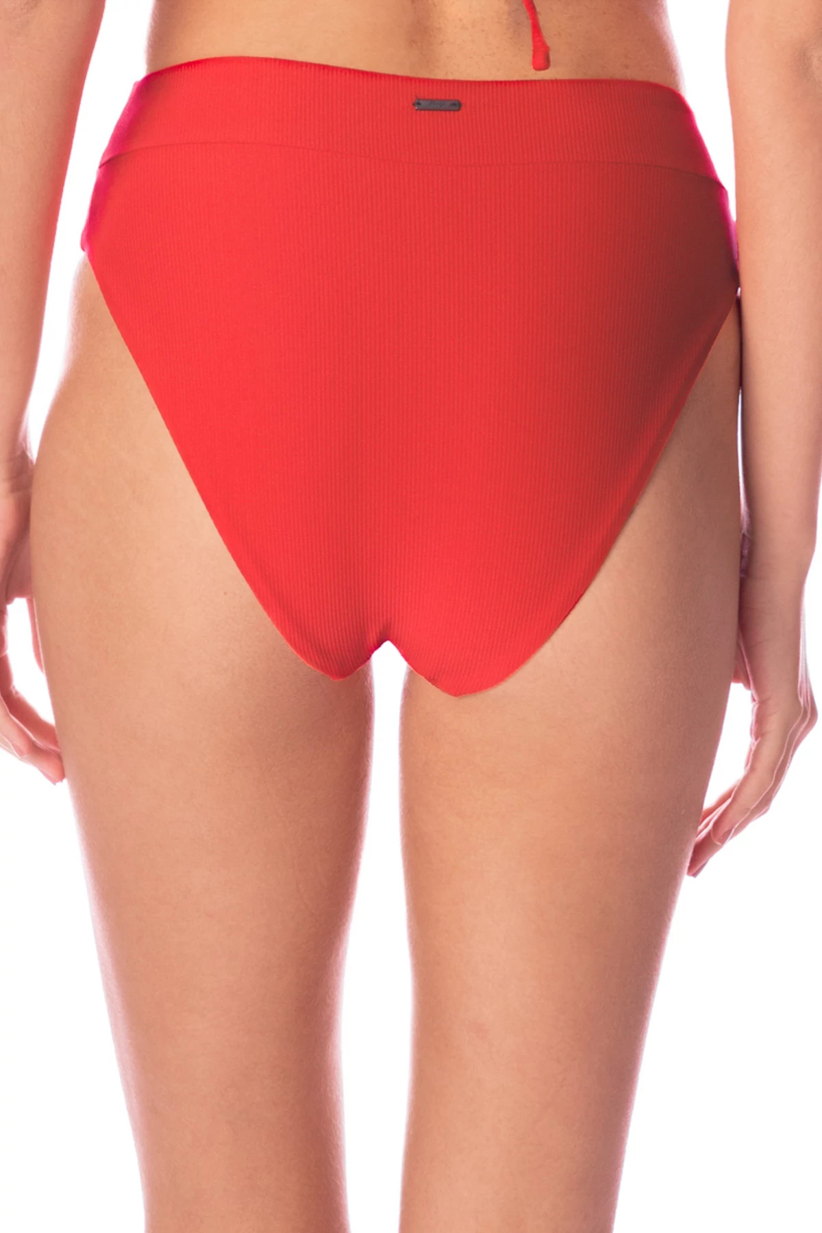 RED CAMELIA Suzy Q High Waist Bikini Bottom image number 3