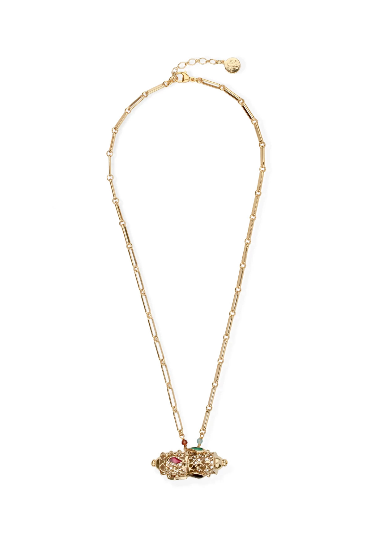 000 GOLD Celosia Necklace image number 1