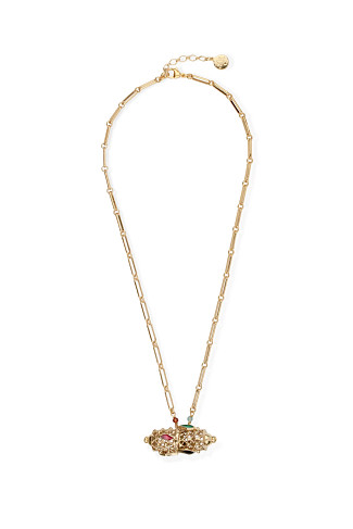000 GOLD Celosia Necklace