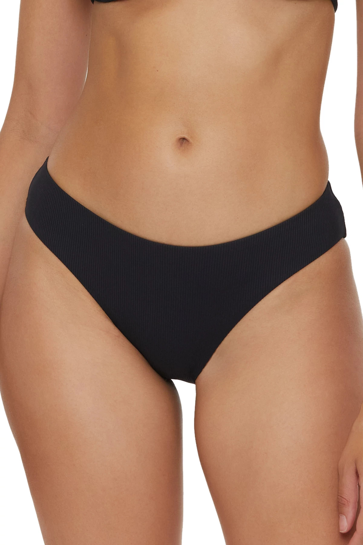 BLACK American Hipster Bikini Bottom image number 1