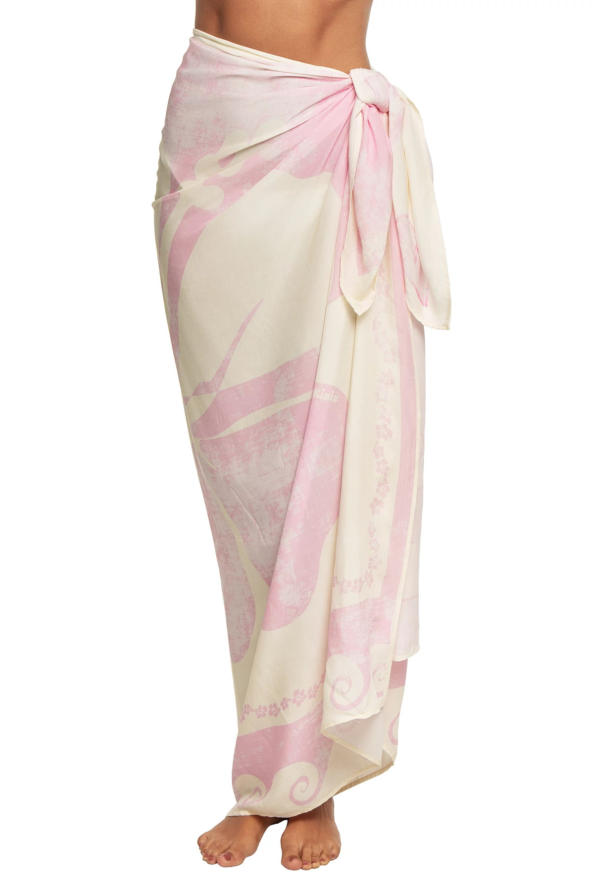 SUGAR SPRINGS Floral Print Sarong image number 1