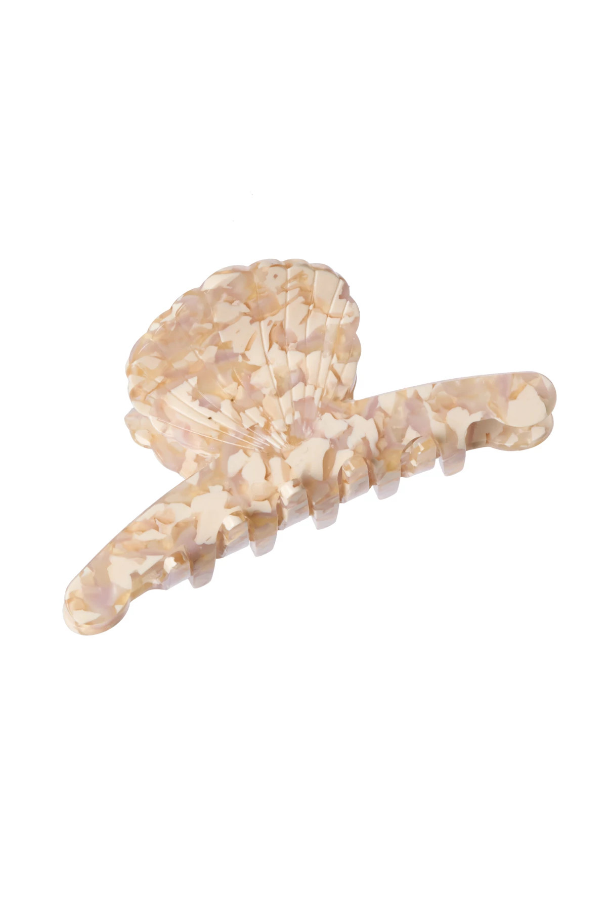 IVORY Large Shell Hair Clip image number 1