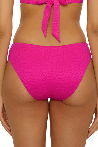 BERRY PINK Sardinia Hipster Bikini Bottom