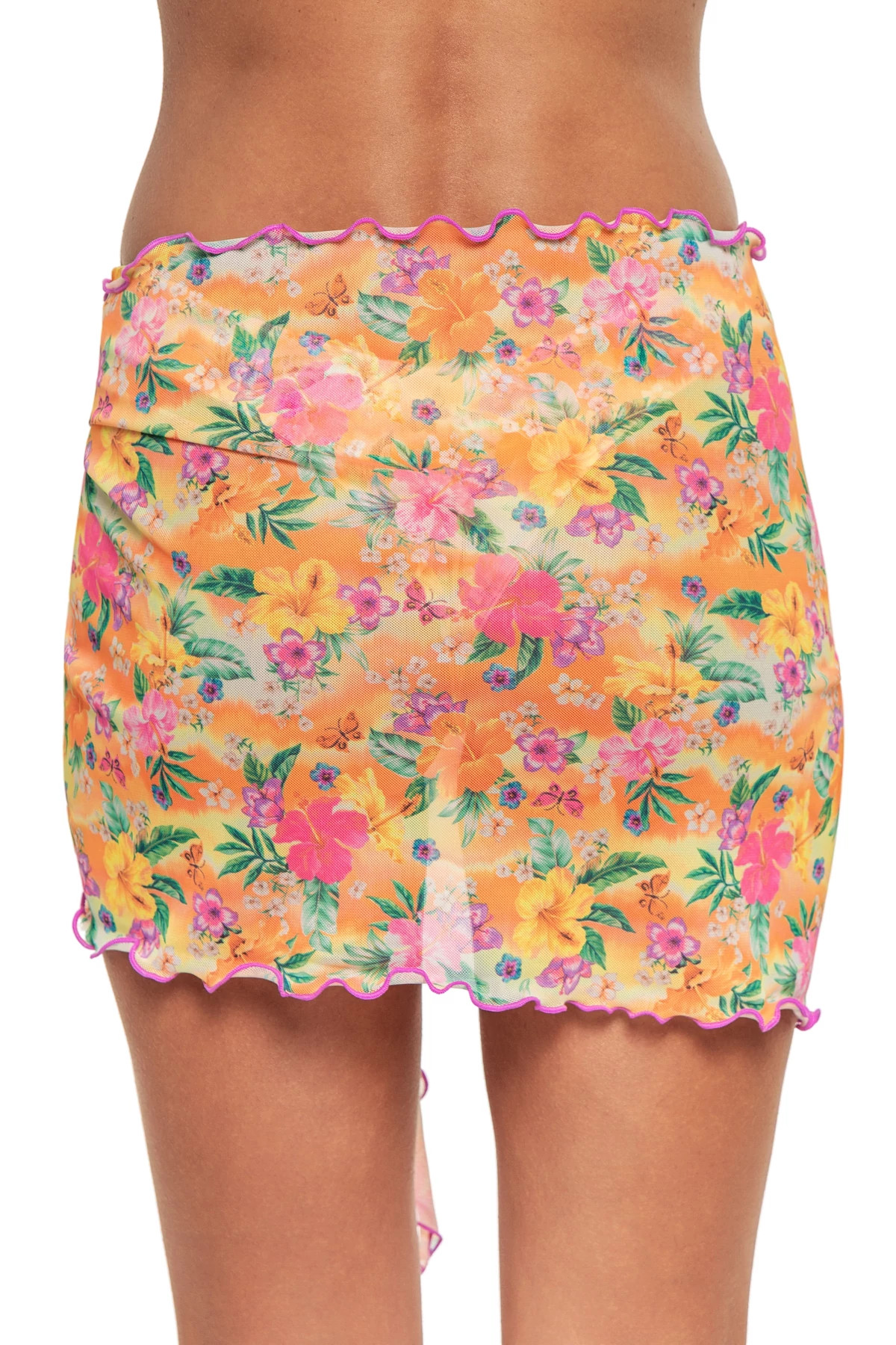 PEACHY POCKET Mesh Pareo image number 3