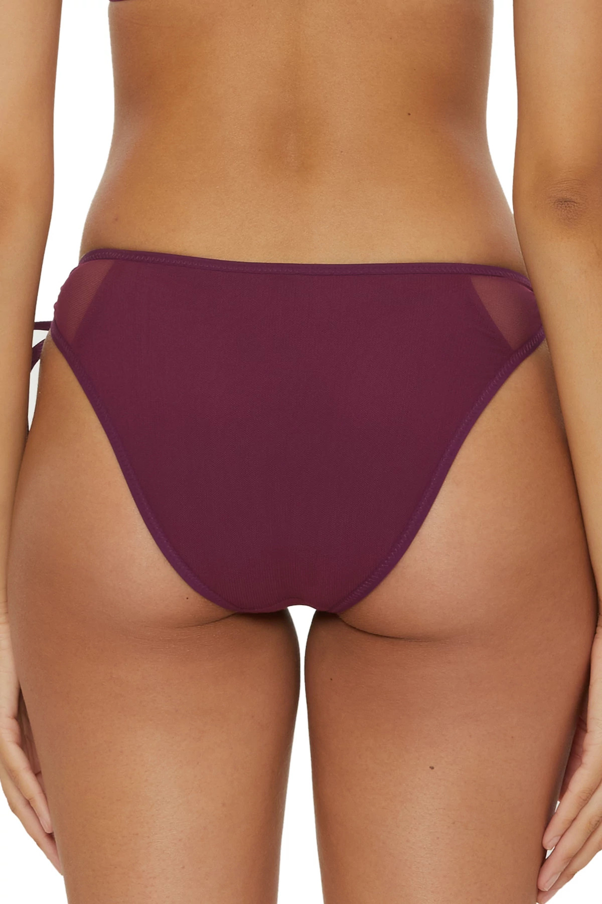 AUBERGINE Emelia Hipster Bikini Bottom image number 2