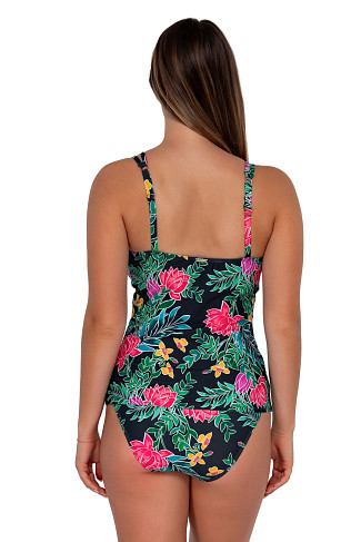 TWILIGHT BLOOMS Taylor Underwire Tankini Top (E-H Cup)