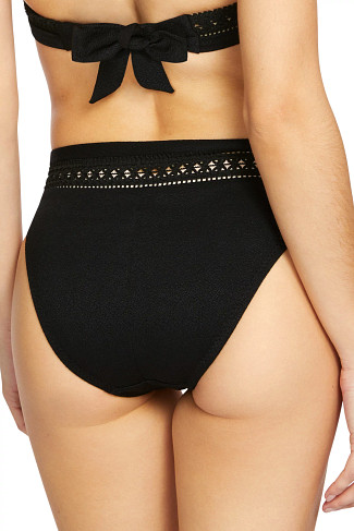 BLACK Isabelle High Waist Bikini Bottom