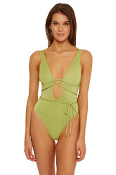 Wrap Maillot One Piece Swimsuit