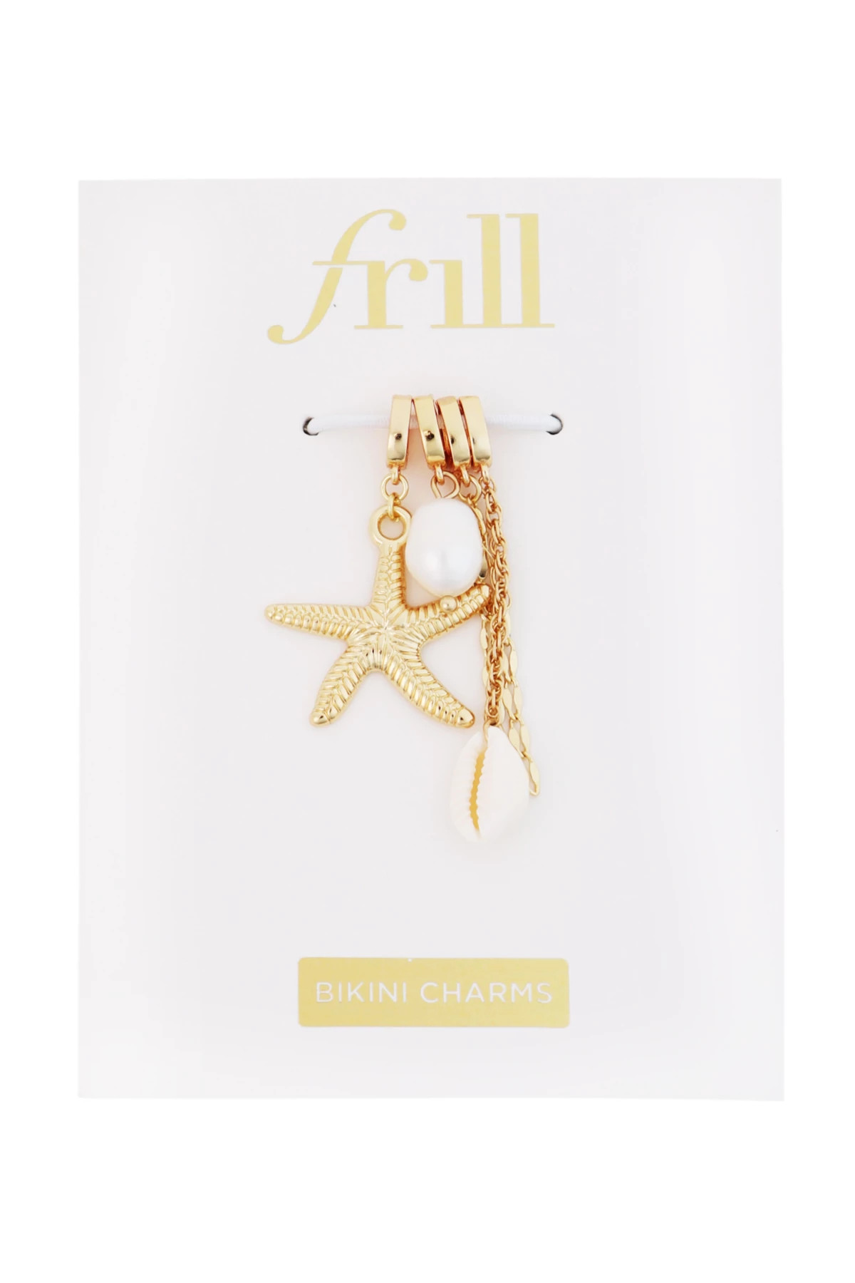 GOLD Sea Life Bikini Charms image number 2
