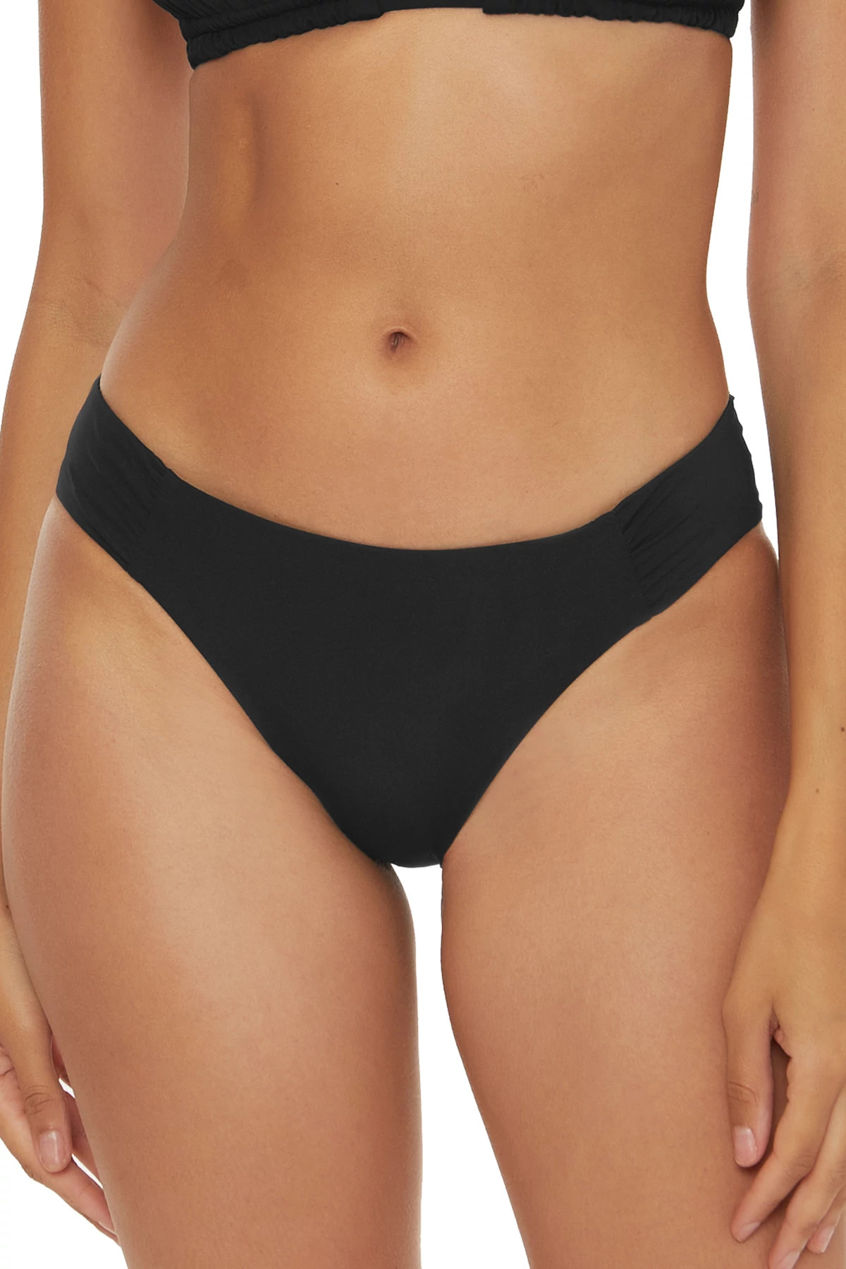 BLACK Adela Hipster Bikini Bottom image number 1