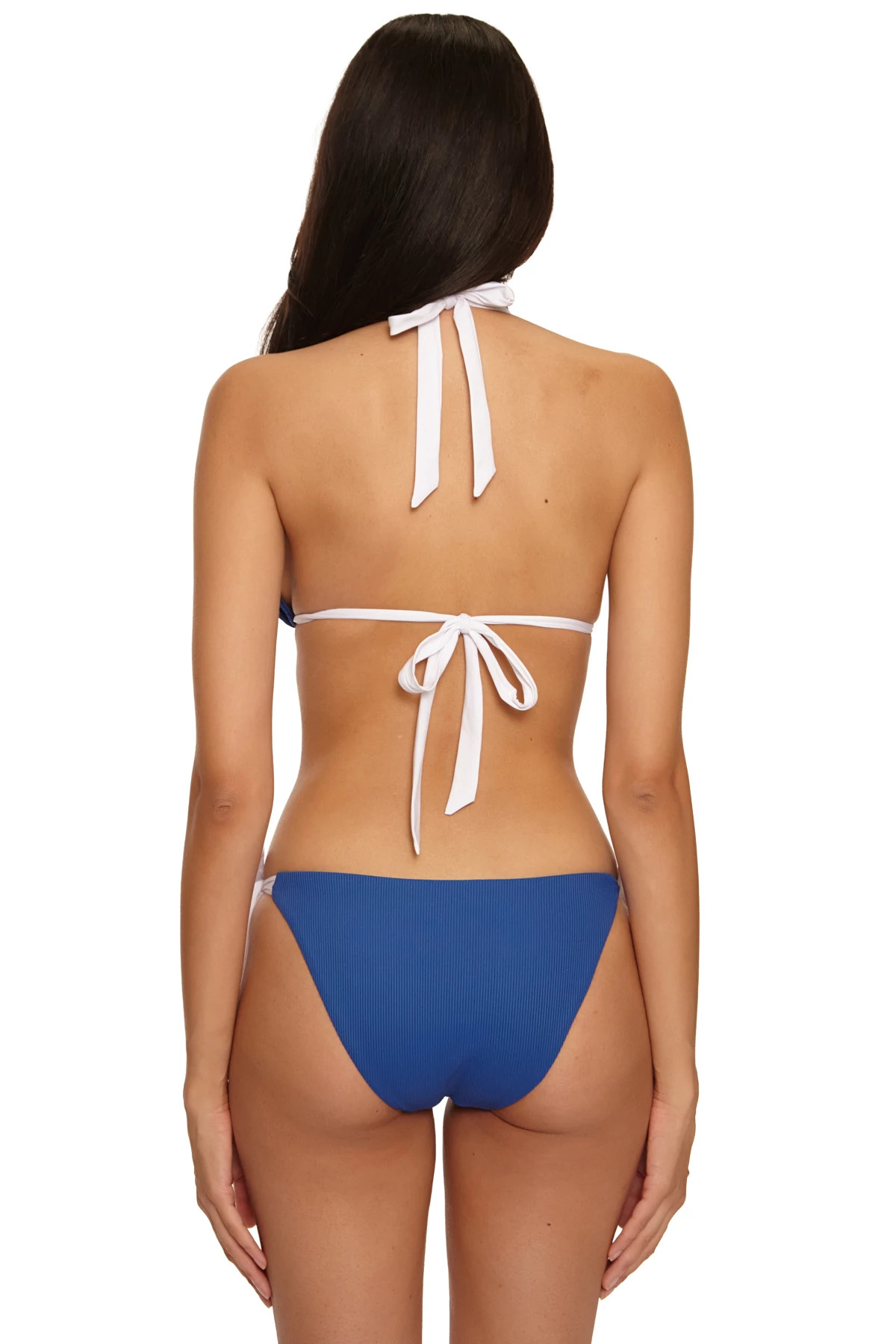 NAVY Cheryl Ribbed Triangle Bikini Top image number 2