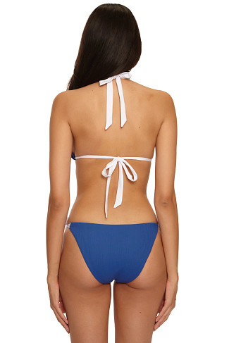 NAVY Cheryl Ribbed Triangle Bikini Top
