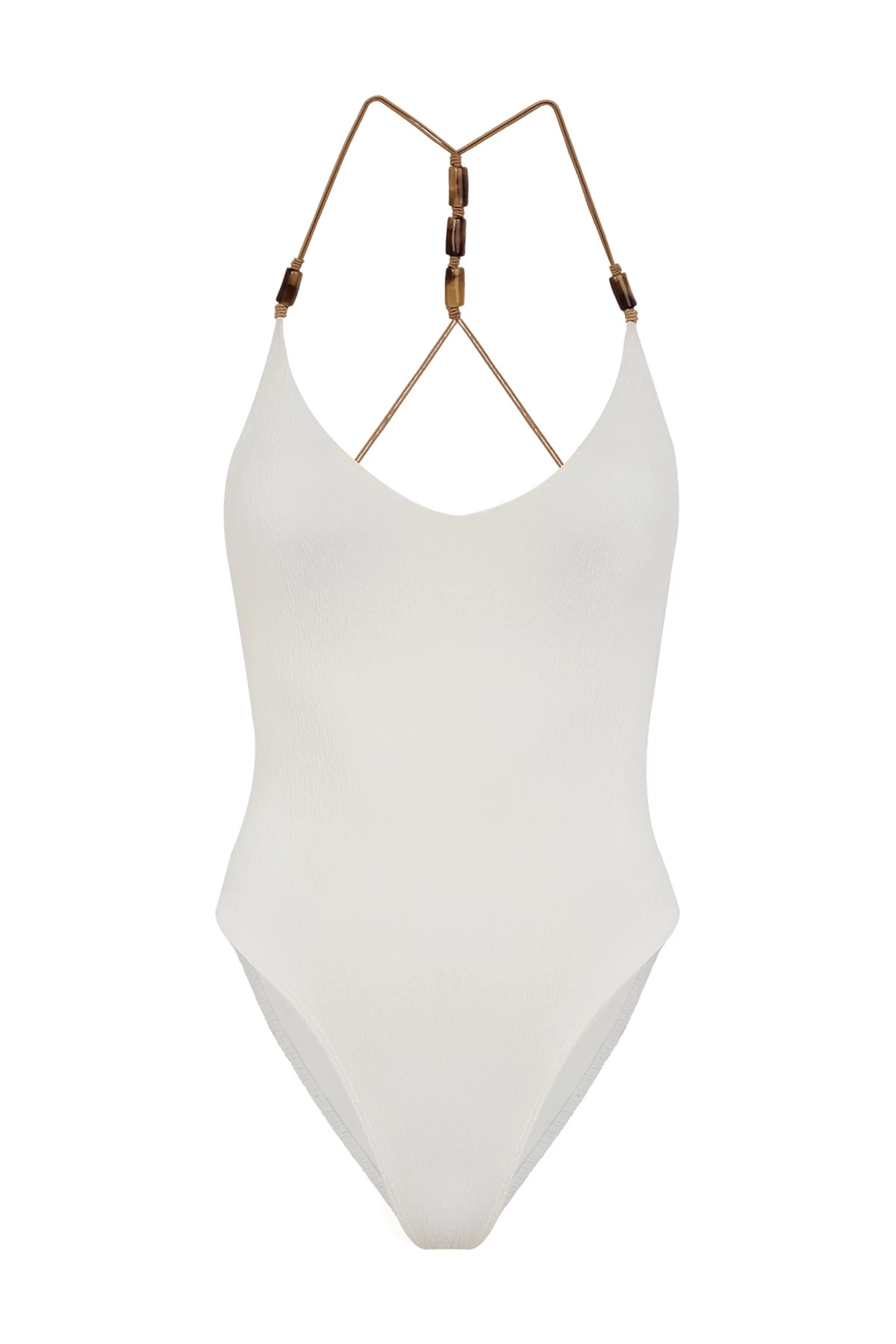 FIRENZE WHITE Lesley One Piece Swimsuit image number 3