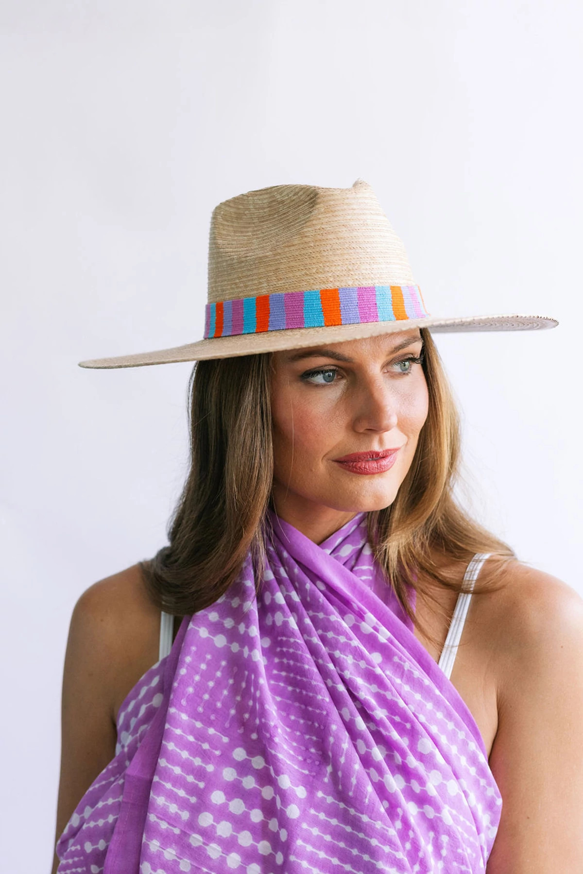 NATURAL Loraine Panama Palm Hat image number 2