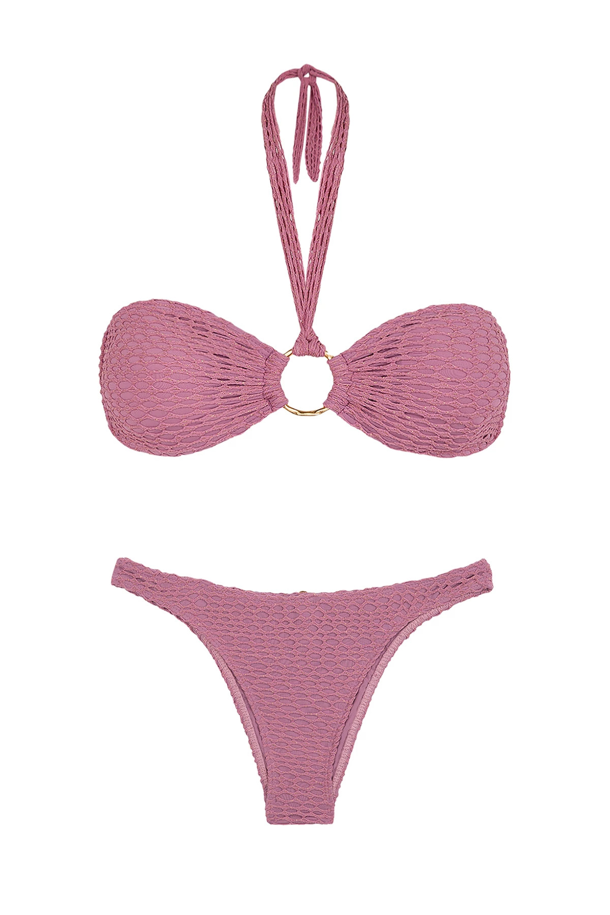 CHARMING Mesh Hipster Bikini Bottom image number 3