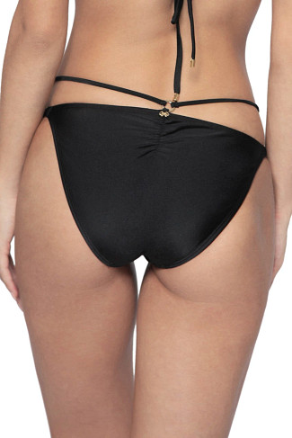 BLACK PIER Multi-Wrap Tie Side Hipster Bikini Bottom