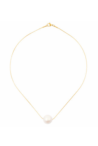 GOLD Coco Pearl Necklace