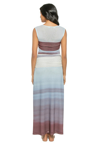 DUSK STRIPE Chroma Maxi Dress