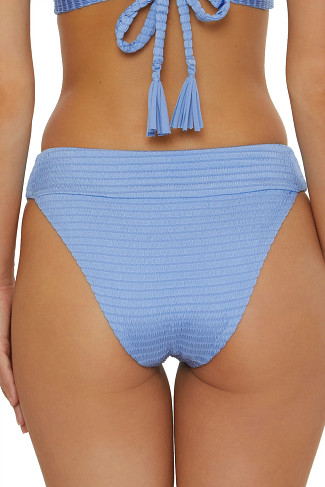 PROVENCE BLUE Maui Banded Hipster Bikini Bottom